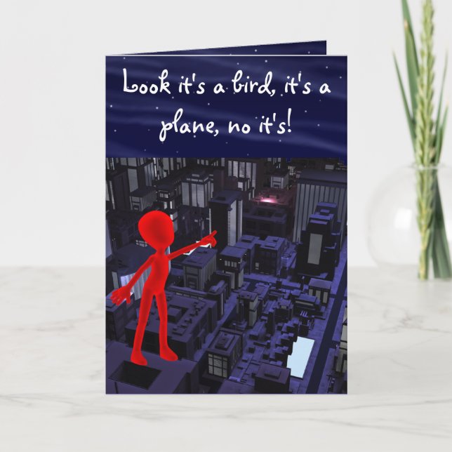 La Plus Belle Fille Du Monde Carte De Voeux (Devant)