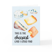 La Plus Fromagère | Carte d'anniversaire drôle