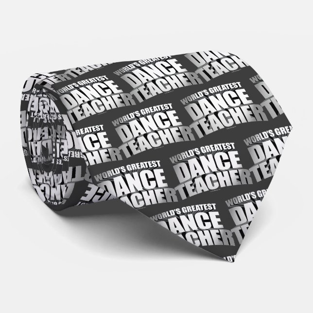 La plus grande Cravate d'enseignant de danse du mo (Roulé)