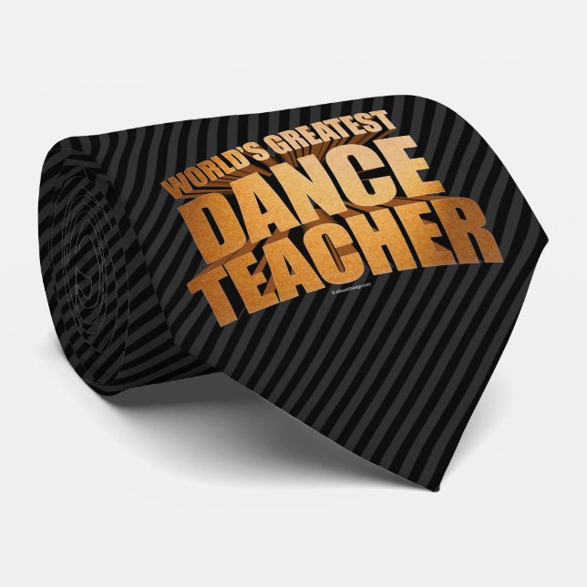 La plus grande Cravate d'enseignant de danse du mo (Roulé)
