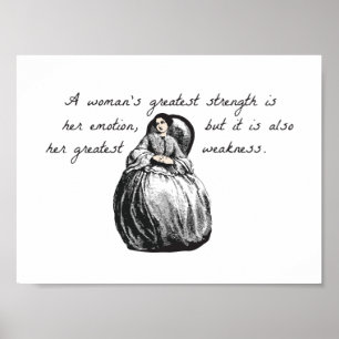 La plus grande force d'une femme... affiche