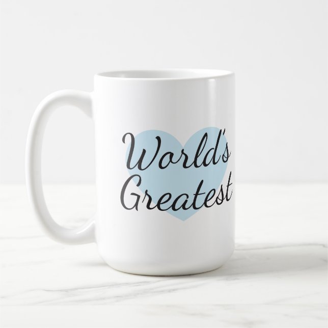 La plus grande Nana du monde (15 oz) de café Mug (Gauche)