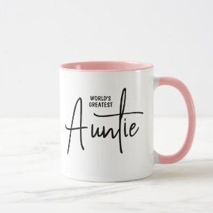 La plus grande Tante du monde cadeau de tasse à ca