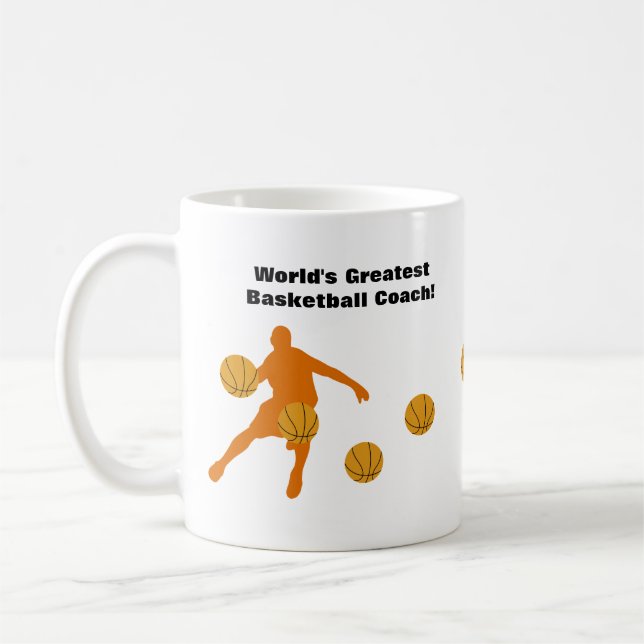 la plus grande tasse de cadeau d'entraîneur de s (Gauche)