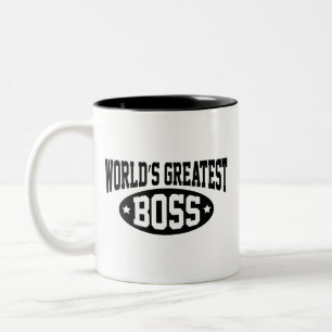 La plus grande tasse de café Boss du monde