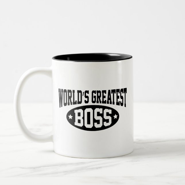 La plus grande tasse de café Boss du monde (Gauche)