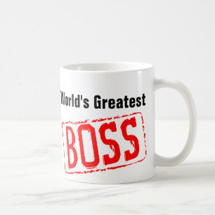 La plus grande tasse de café du patron du monde