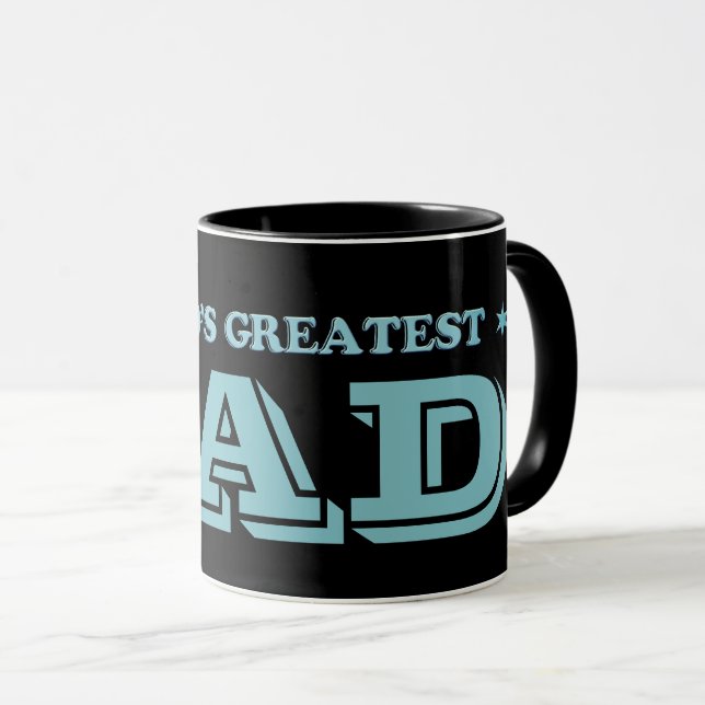 La plus grande tasse de café papa du monde (Devant droit)