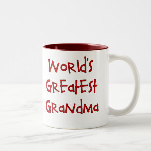 La plus grande tasse de la grand-maman du monde