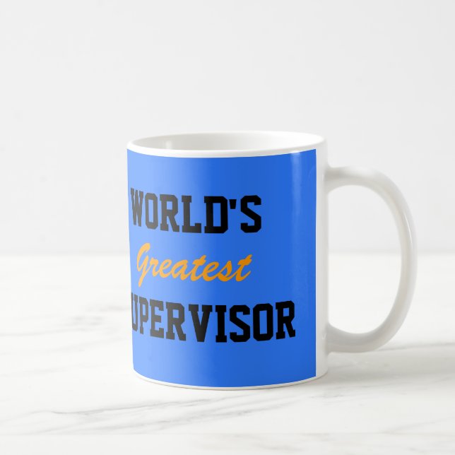 La plus grande tasse de superviseurs du monde (Droite)