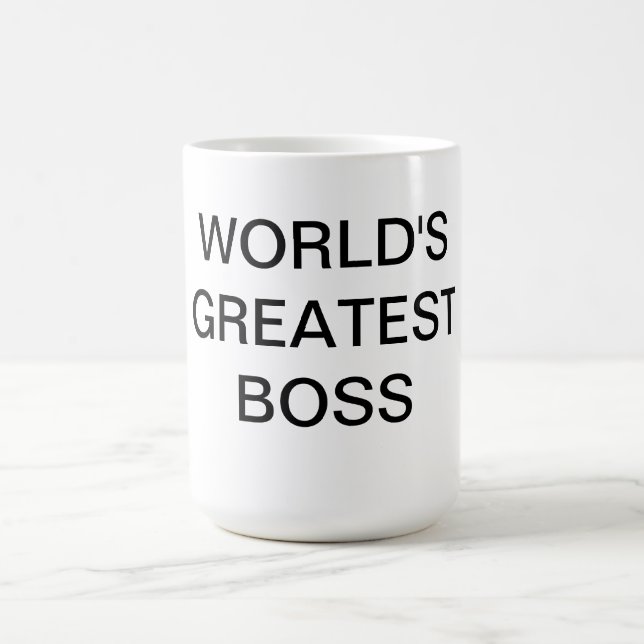La plus grande tasse du patron du monde (Centre)
