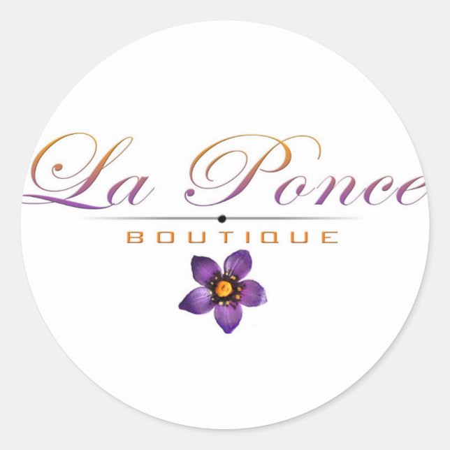 La Ponce Boutique Sticker (Front)