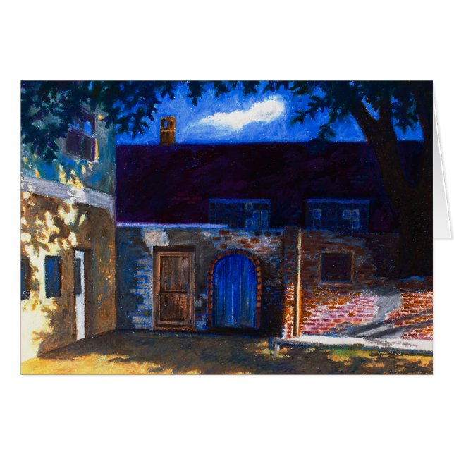 La porte bleue (Devant Horizontal)