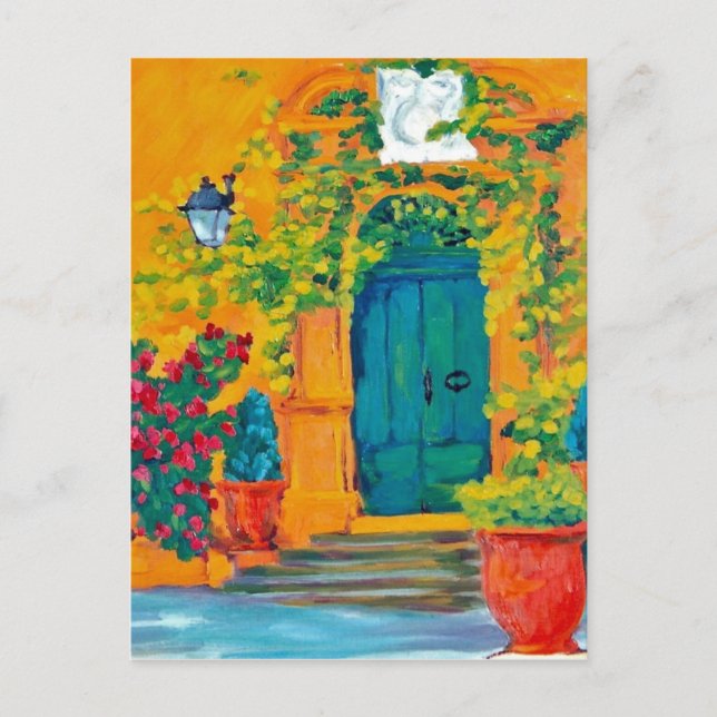 la Porte de Château du Seuil Postcard (Front)