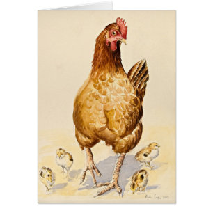 La poule et ses poussins 2007 de George
