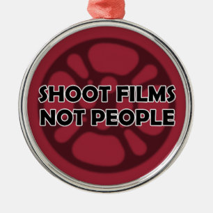 La "pousse ornement de bobine de film filme pas
