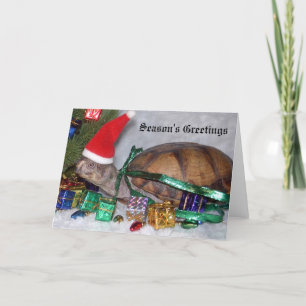 La première carte de voeux de Noël de Koopa