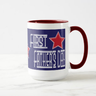 La première conception de tasse de fête des pères