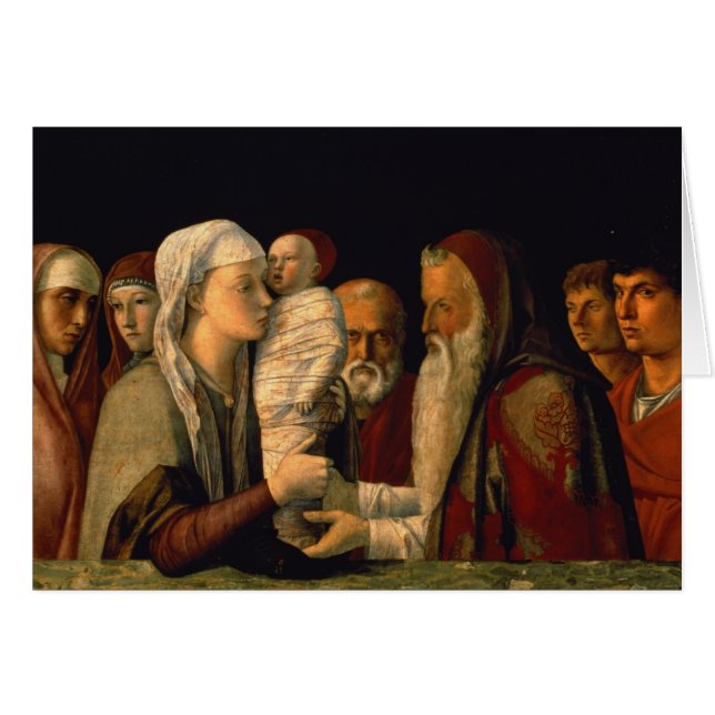 La présentation de Jésus dans le temple (Devant horizontal)