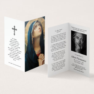 La prière catholique carde la mère merveilleuse de