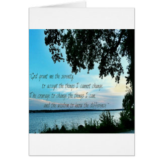 La prière de sérénité