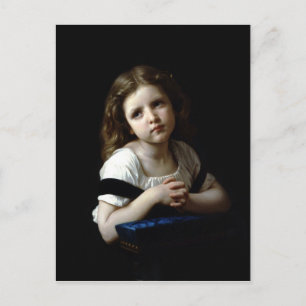 La prière - William Bouguereau - Carte postale