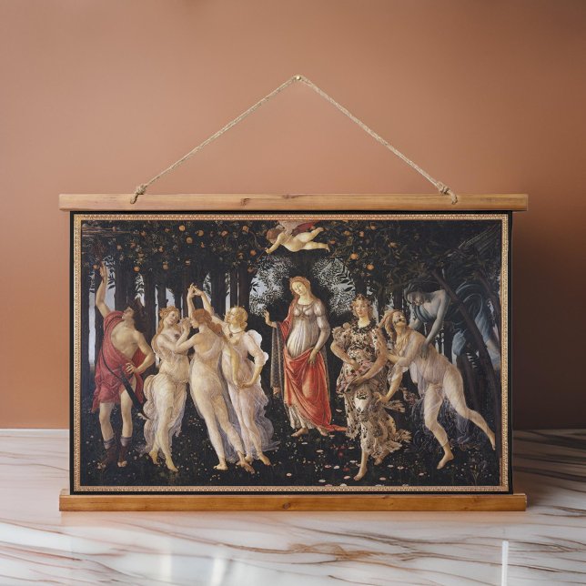 La Primavera Spring Botticelli Hanging Tapestry (Creator Uploaded)