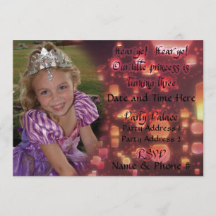 La princesse Turning à 3 invitations pour l'annive