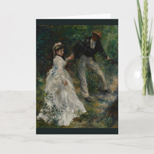 La Promenade by Pierre-Auguste Renoir 1870 Card