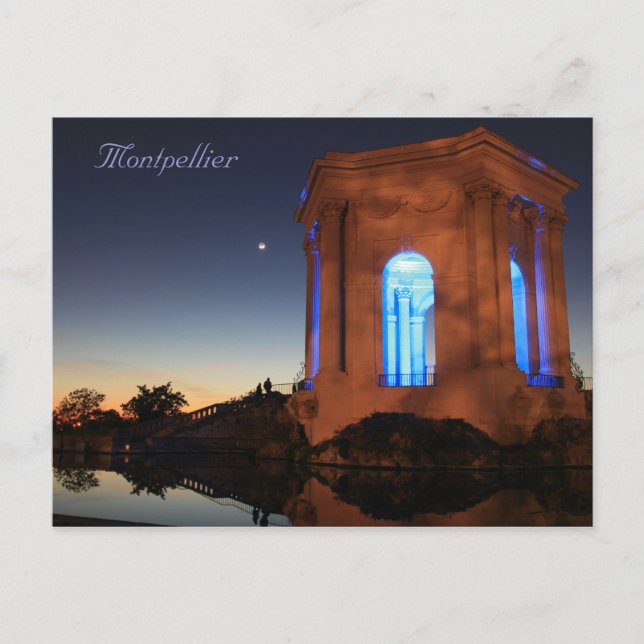 La Promenade du Peyrou Postcard (Front)