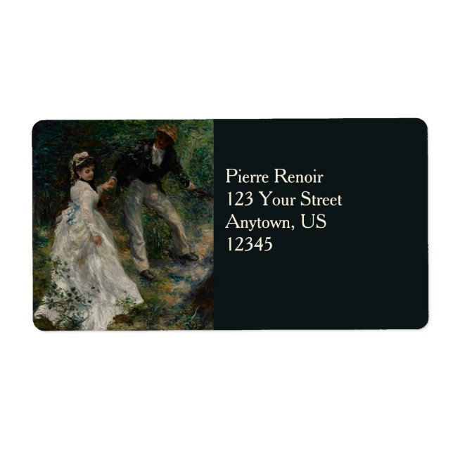 La Promenade Pierre-Auguste Renoir 1870 (Front)
