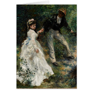 La Promenade Renoir Impressionniste Peinture Art