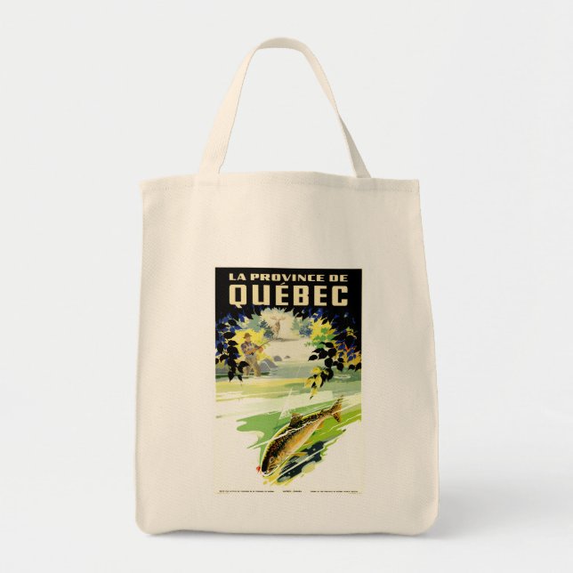 La Province de Quebec Tote Bag (Front)