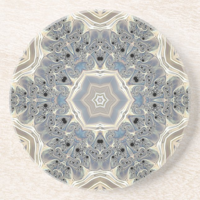 La pulse d'un Dessous de verre de grès en pierre d (Devant)