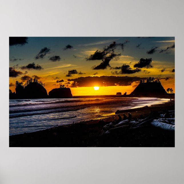 La Push Sunset Poster (Front)