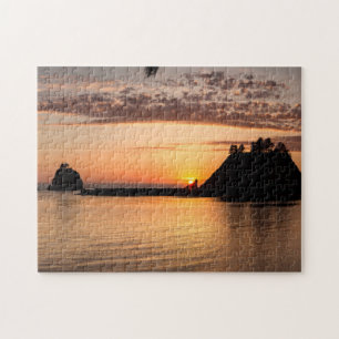 La Push, Washington. Panorama Jigsaw Puzzle