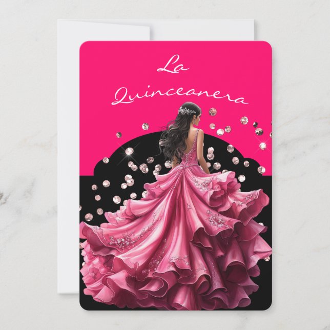 La Quinceanera Invitation (Front)