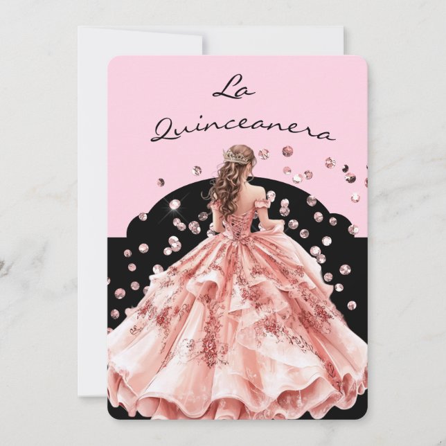 La Quinceanera Invitation (Front)