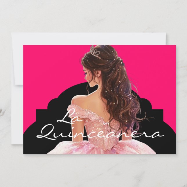La Quinceanera Invitation (Front)