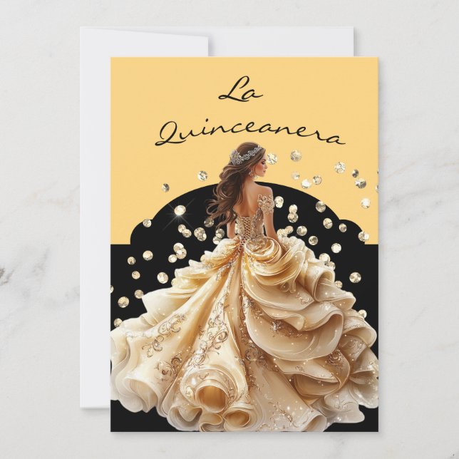 La Quinceanera Invitation (Front)