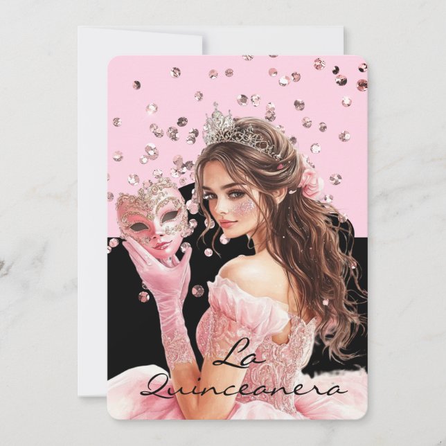 La Quinceanera Invitation (Front)