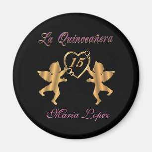 La quinceanera magnet gift for Party Favour