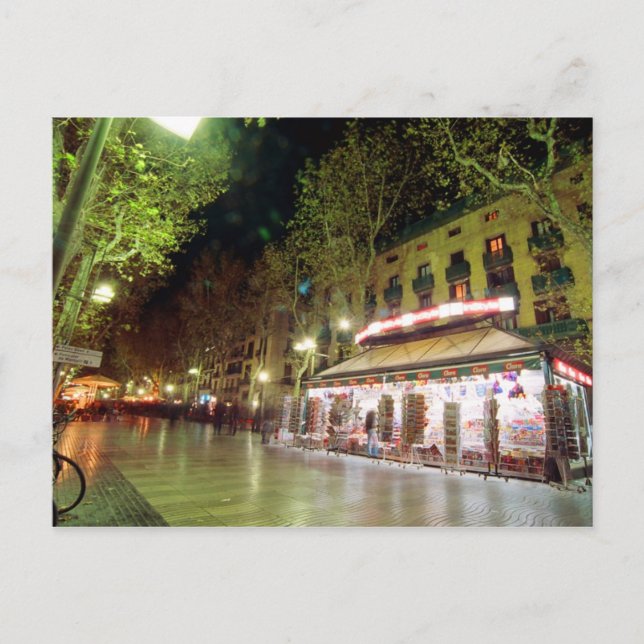 La Rambla Postcard (Front)