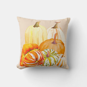 La récolte Citrouille sur un Coussin