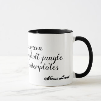 La reine Amazonie Haiku Mug