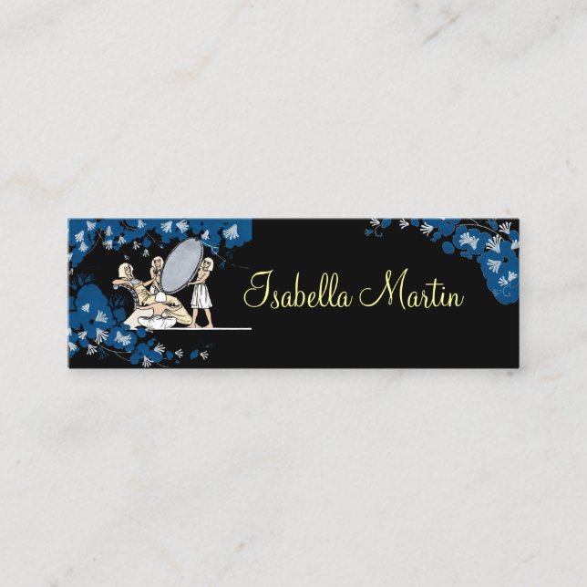 La Reine ~ Carte de visite / Carte d'appel (Devant)