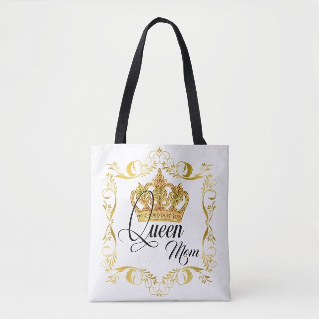 La Reine de la Couronne personnalisée Maman - Sac  (Devant)