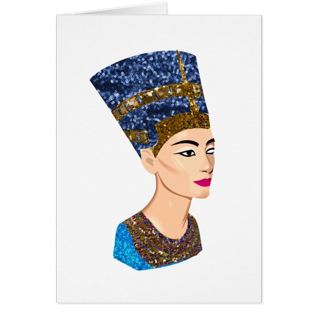 la reine égyptienne nefertiti (Devant)