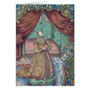 La Reine Elizabeth I à la prière, frontispice