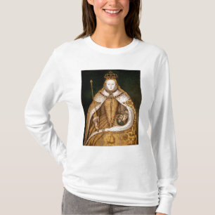 La Reine Elizabeth I dans des robes longues de